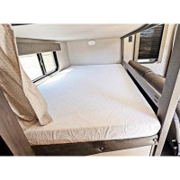Camper Sleep Matelas de lit / voyage en mousse viscoélastique infusée de graphite 8 po Camper Sleep