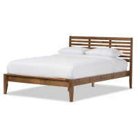 Steelside™ Berkey Queen Solid Wood Platform Bed