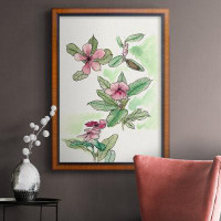 Red Barrel Studio Floral Field Notes VI Premium Framed Canvas- Ready To Hang