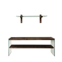 East Urban Home Solid Wood TV Stand for TVs up to 49"