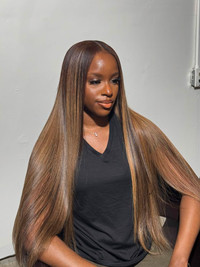 Colored Raw Single Donor Human Hair Extensions That Last 4+ Years | Clip-Ins and Bundles