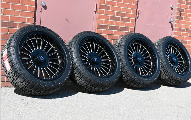 22inch Rim tire package Ford F150 $2500 6x135 22x10 285/45R22 Tire 4471 F150 Rim GT Strike Rim 22inch F150 GT-Offroad in Tires & Rims in Toronto (GTA) - Image 2