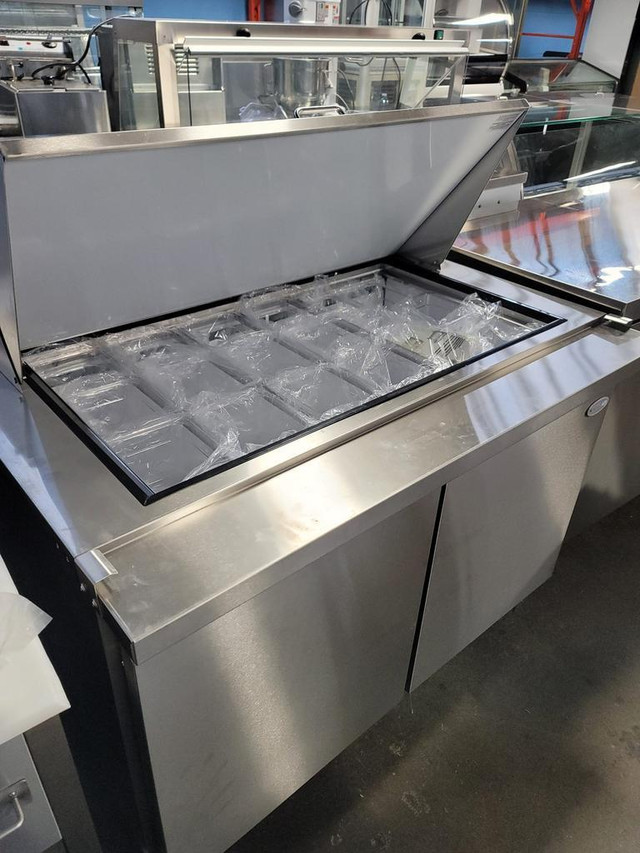Commercial Double Door Refrigerated Mega Top Sandwich Prep Table- Sizes Available in Other Business & Industrial - Image 2