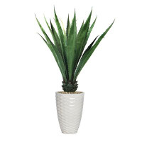 Vintage Home 58.9" Artificial Agave Plant in Planter