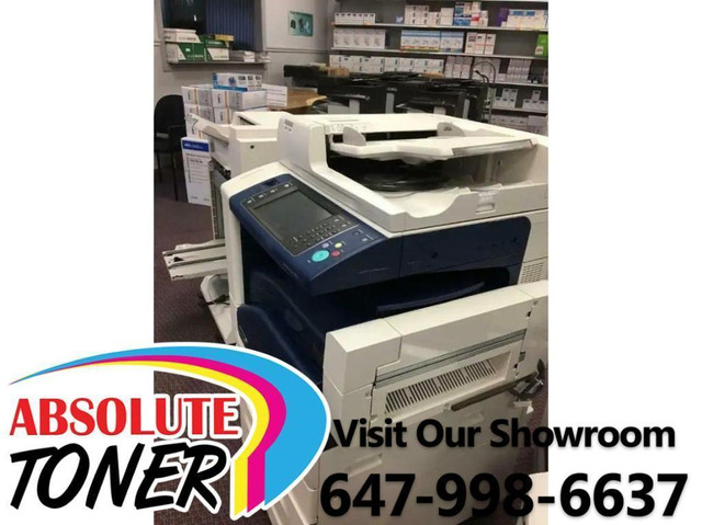 Xerox WorkCentre WC 7855i 7855 Color Copier Copy Machine MFP Printer Photocopier BUY Colour Xerox Copiers Printers dans Autres équipements commerciaux et industriels  à Ontario - Image 2