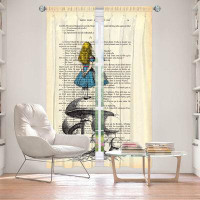 East Urban Home Lined Window Curtains 2-panel Set for Window by Madame Memento - Alice