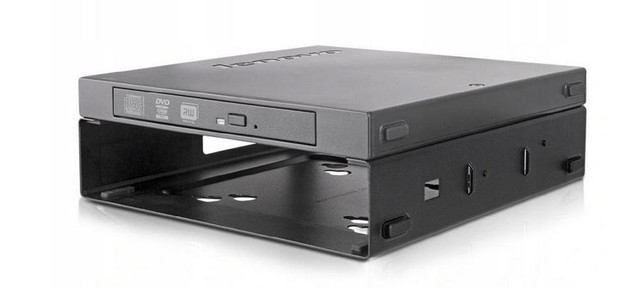 Lenovo ThinkCentre Tiny VESA Mount + Slim USB CD DVD Burner - USED - Pulled - Various Part Number in System Components - Image 2