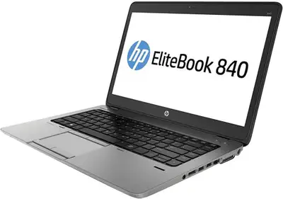 These refurbished HP laptops with the same 8GB of RAM, but just 128GB SSD, and an i5 Intel CPU, sell...