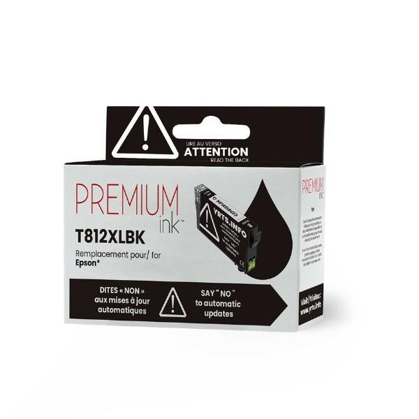 Compatible with Epson T812XL Black PREMIUM ink Compatible Ink Cartridge - High Yield in Printers, Scanners & Fax - Image 3