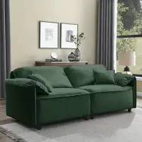 Ebern Designs Luxury Modern Style Living Room Upholstery Sofa