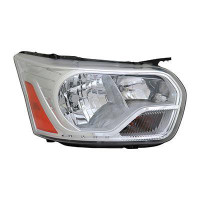 Head Lamp Passenger Side Ford Transit T-150 Cargo 2015-2016 With Chrome Trim To 39859 High Quality , FO2503329