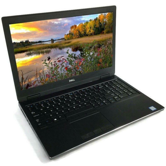 Dell Precision 7530 15.6inch FHD Laptop i5-8400H 2.5GHz 32GB 512GB SSD Windows 11 Pro Webcam Quadro P2000 w/ 4GB in Laptops in Mississauga / Peel Region