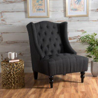 House of Hampton Danni-Lee 70.10Cm Wide Tufted Polyester Wingback Chair