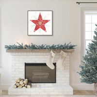 Red Barrel Studio Christmas Charm XI By Beth Grove Framed Canvas Wall Art Print