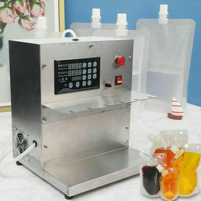 Standing pouch filler,Automatic liquid sauce filling machine 2.5L - BRAND NEW - FREE SHIPPING in Other Business & Industrial - Image 4