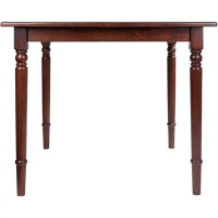 August Grove Cessnock Solid Wood Dining Table