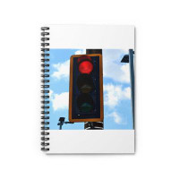 Marick Booster Red Light Spiral Notebook