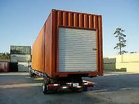 New White 7 x 7 Ocean Container Roll-up Doors