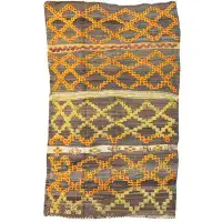 Landry & Arcari Rugs and Carpeting High Atlas One-of-a-Kind 4'8" x 7'11" Area Rug in Brown/Orange/Yellow
