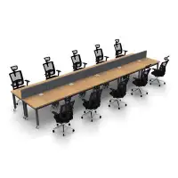 The Twillery Co. Work Station Rectangular Conference Table Set