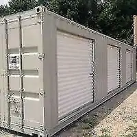 New White 6 x 7 Ocean Container Roll-up Doors