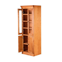 Forest Designs Mission Bookcase With Doors