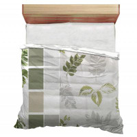 Gracie Oaks Plant collage Bedding Nature Comforter Muted