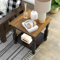 One Allium Way Obermeyer End Table with Storage