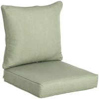 Patio Chair Cushions 24" L x 24.4" W x 4.7" H Green