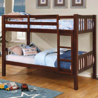 Harriet Bee Gifford Twin Over Twin Standard Bunk Bed by Enitial Lab