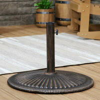 Darby Home Co Rohrer Cast Iron Free Standing Umbrella Base