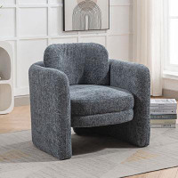 Latitude Run® Modern Barrel Accent Chair for Living Room, Bedroom, Guest Room,Office