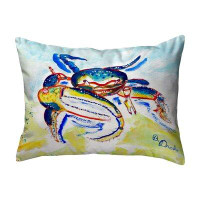 Breakwater Bay Colourful Fiddler Crab Noncorded Indoor/Outdoor Pillow 16x20