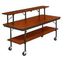 AmTab Manufacturing Corporation Rectangular Cafeteria Table