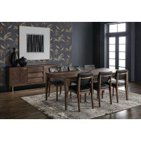 Latitude Run® Ahleena Solid Wood Dining Table