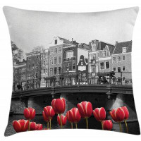 East Urban Home Indoor / Outdoor 36" Throw Pillow Cover