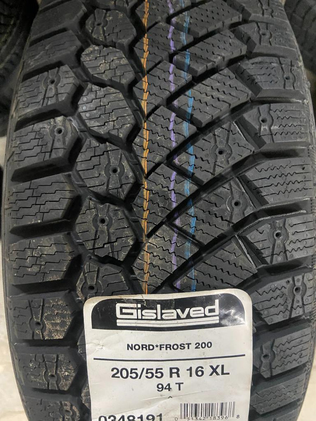 4 Brand New Gislaved Nord Frost 200  205/55R16 Winter Tires.   *** WallToWallTires.com *** in Tires & Rims in Ottawa / Gatineau Area - Image 3