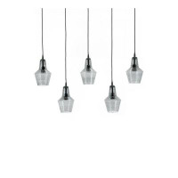 By Boo Orion 5 - Light Kitchen Island Linear Pendant