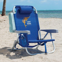 Tommy BAHAMA Beach Chair - Insulated Cooler Pouch - 5 Positions - Backpack Cooler Chair with Storage Pouch LAST ONE!!!!!