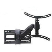 HEIGHT ADJUSTABLE TV WALL MOUNT, COUNTERBALANCE FULL MOTION BRACKET WITH GAS SPRING, FITS UP TO 65 INCH TV HOLDS 55 LBS