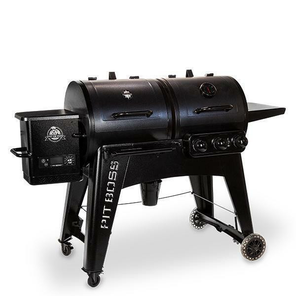 Pit Boss® Navigator Pellet / Gas Combo Grill PB1230G ( Propane )  Cooking Area: 1,084 SQ. IN. includes a Cover in BBQs & Outdoor Cooking - Image 3