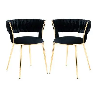 Everly Quinn Modern Dining Chairs Set Of 2