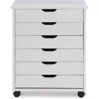 Paracity Corinne Drawer Wide Wash Rolling Cart