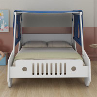Mercer41 Full Size Car Shaped Bed With Tents
