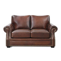 Canora Grey 68" Leather Sofa