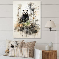 Loon Peak Asian Art Bear Sumi I - Asian Canvas Prints