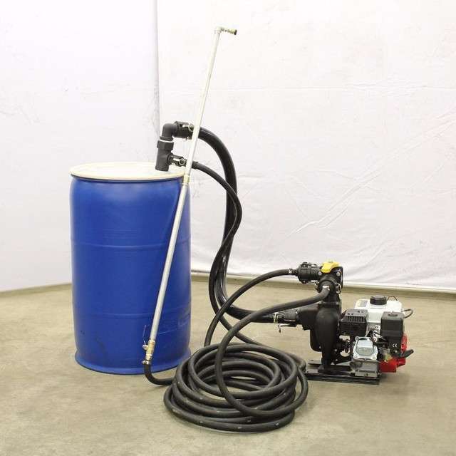 New Asphalt Driveway Sealing Unit Spray Direct from 55 Gallon Drum Parking Lot Sprayer Start Your Own Business Today in Other Business & Industrial in Ontario - Image 2