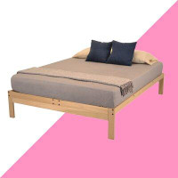 Gracie Oaks Fellers Solid Wood Platform Bed