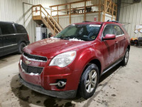For Parts: Chevy Equinox 2013 2LT 2.4 4wd Engine Transmission Door & More Parts for Sale