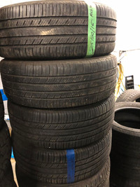 215 60 16 4 Michelin Premier Used A/S Tires With 80% Tread Left